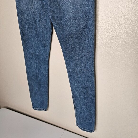 Reformation Size 25 Light Medium Wash High And Skinny Jeans Stretch Catalina - Picture 7 of 10